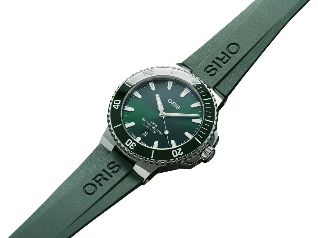 Часы ORIS  Мужские швейцарские часы, автоматический механизм, сталь, 43,5 мм